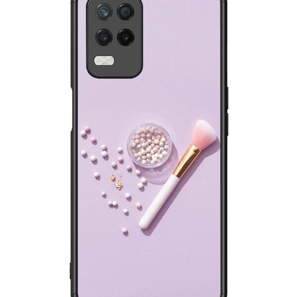 Realme 8 5G | 2D Metal Case | Girls Makeup Story2 | LC108