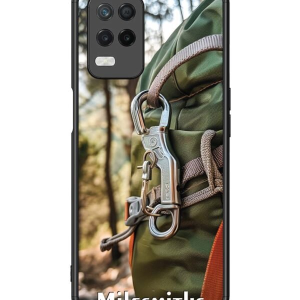 Realme 8 5G | 2D Metal Case | Hiking Gear Close-Up | LC108