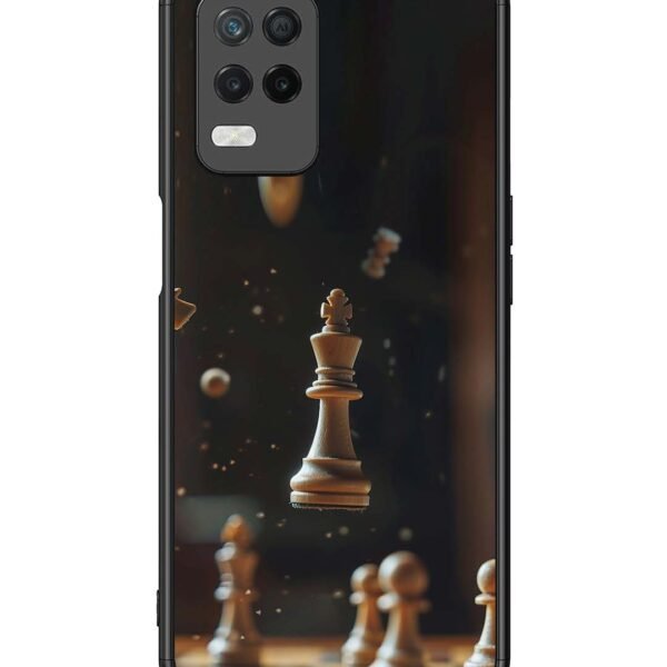 Realme 8 5G | 2D Metal Case | King Chess | LC108