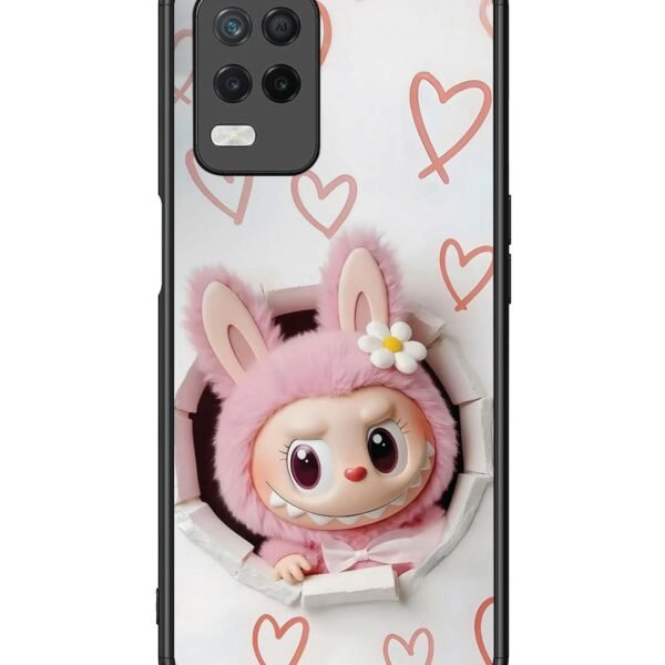 Realme 8 5G | 2D Metal Case | Cute Labubu | LC108