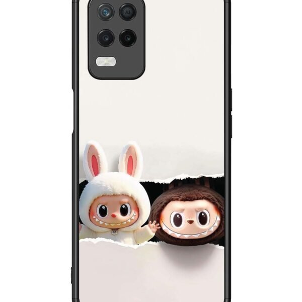 Realme 8 5G | 2D Metal Case | Labubu Entry From Poster | LC108