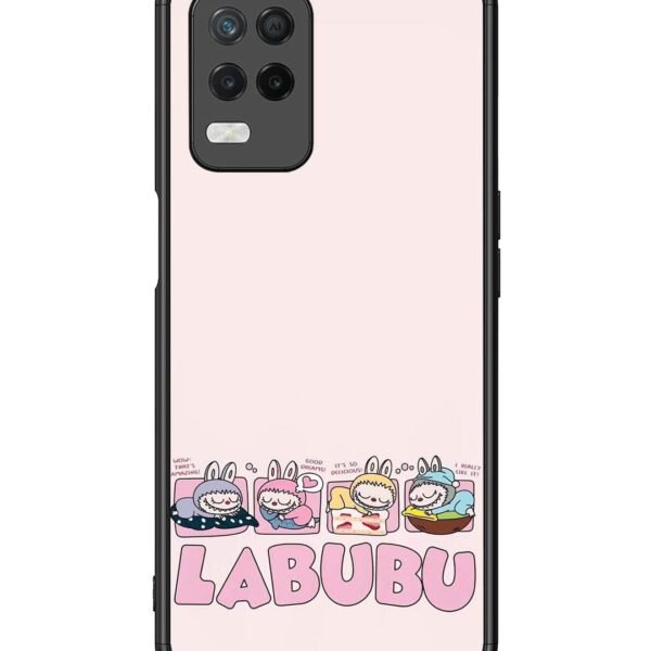 Realme 8 5G | 2D Metal Case | Labubu Sleeping | LC108
