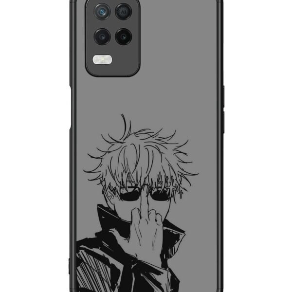 Realme 8 5G | 2D Metal Case | Satoru Gojo Fuck Off | LC108