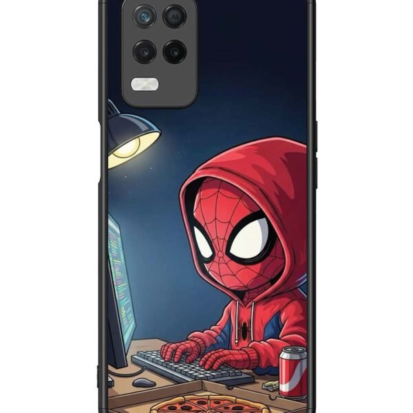 Realme 8 5G | 2D Metal Case | Spidey'S Snack Break | LC108