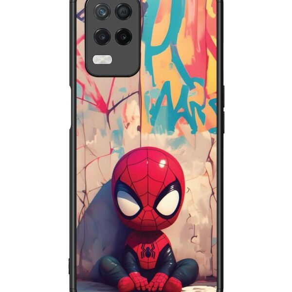 Realme 8 5G | 2D Metal Case | Graffiti Spider-Baby | LC108