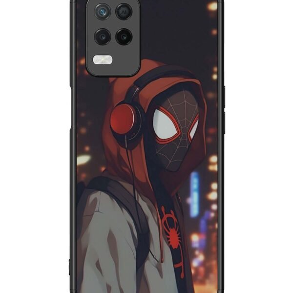 Realme 8 5G | 2D Metal Case | Miles Morales Ii Spiderman | LC108