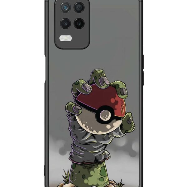 Realme 8 5G | 2D Metal Case | Apocalyptic Poke Ball | LC108