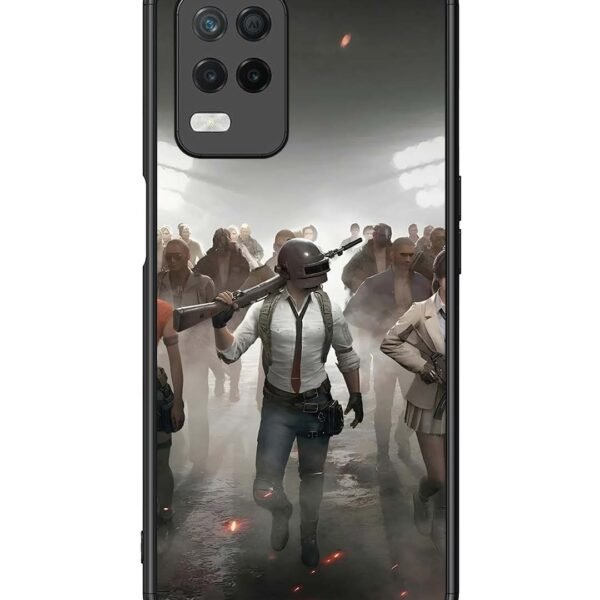 Realme 8 5G | 2D Metal Case | Pubg Battle Royale Survivor Squad | LC108