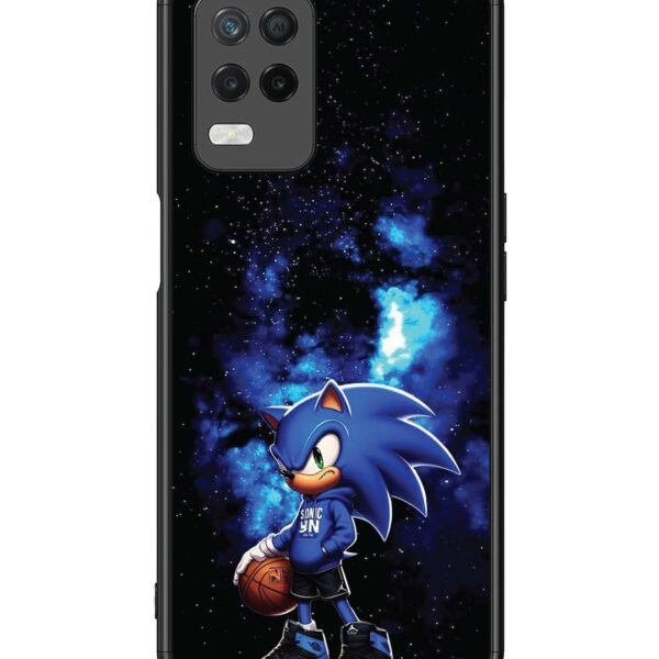 Realme 8 5G | 2D Metal Case | Sonic Hedgehog Drip Sneaker Art | LC108